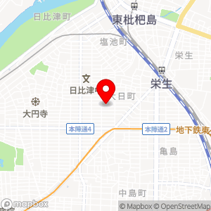 名鉄協商パーキング 十王町の地図