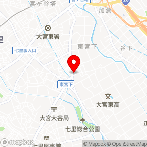 ローソン LTFさいたま東宮下店の地図