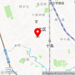三井のリパーク 上十条3丁目の地図