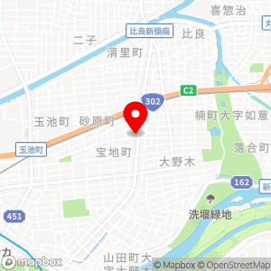 ローソン 西区花原町店の地図
