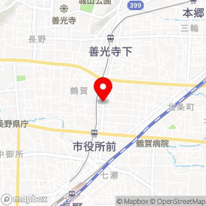 名鉄協商パーキング 長野鶴賀権堂の地図
