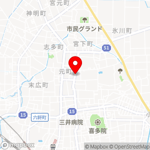 三井のリパーク 川越元町1丁目第3の地図