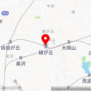 タイムズ TNS緑が丘駅前の地図