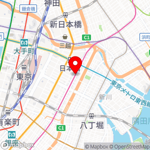公社駐車場 東京都 日本橋の地図