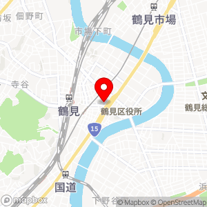 ファミリーマート 鶴見東口店の地図