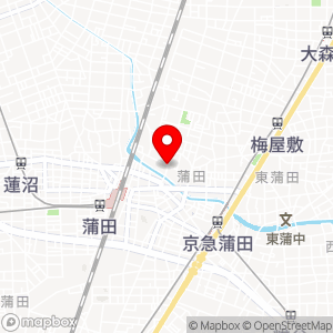ローソン 大田蒲田一丁目店の地図