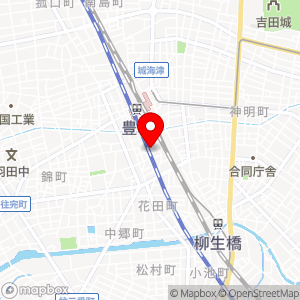 花田町野黒月極駐車場の地図