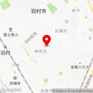 ファミリーマート 羽村神明台店の地図