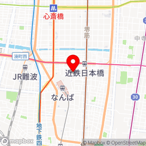 ローソン なんば千日前通の地図