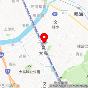名鉄協商パーキング 大高駅東の地図