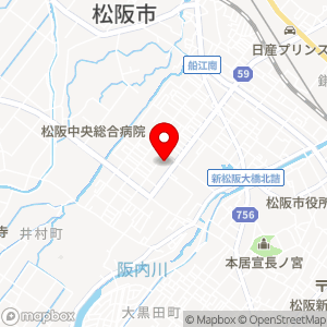 マルヤス コスモス 松阪川井町店の地図