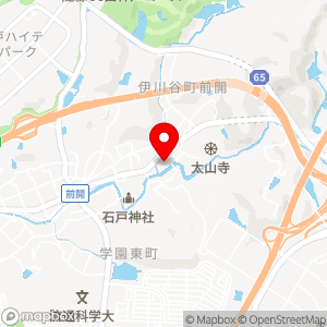 RVパーク 太山寺温泉なでしこの湯の地図