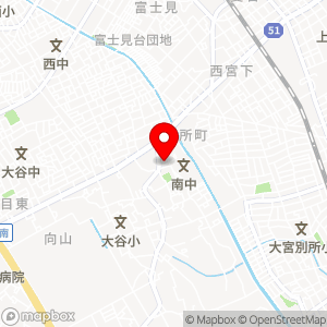 ローソン 上尾大谷本郷店の地図
