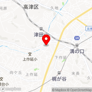 パークジャパン 下作延第1の地図