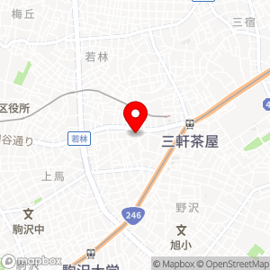 三井のリパーク 三軒茶屋2丁目第2の地図