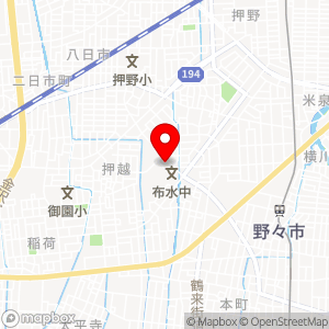 セブン-イレブン 野々市押野2丁目店の地図