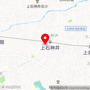 名鉄協商パーキング 上石神井2号の地図