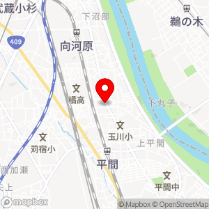 ファミリーマート 川崎中丸子店の地図