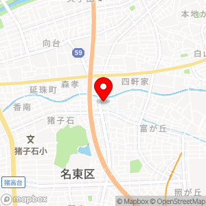 名鉄協商パーキング 藤里町の地図