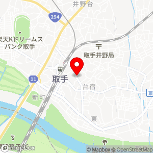 タイムズ 取手駅東口第4の地図