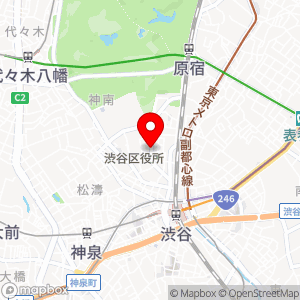 ファミリーマート 渋谷公園通り店の地図