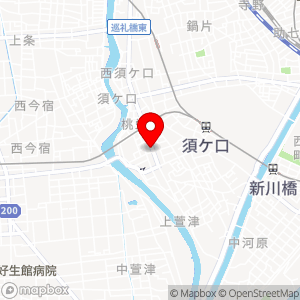 H CASAサウナの地図