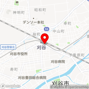 名鉄協商パーキング 刈谷南口の地図