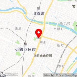 名鉄協商パーキング 四日市諏訪神社北の地図