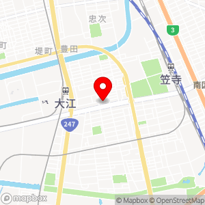 バロー 港東通店の地図