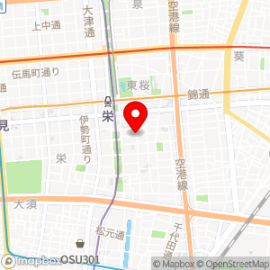 デイリーヤマザキ 名古屋栄4丁目店の地図