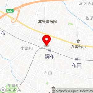 北野エース 調布パルコ店の地図