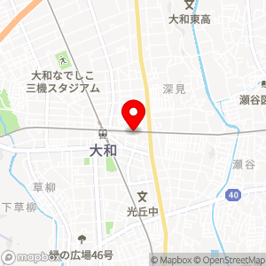 相鉄ローゼン 大和駅前店の地図