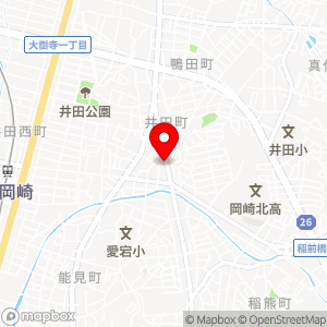 ファミリーマート 岡崎伊賀店の地図