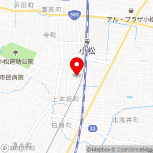 ホワイトピア 小松土居原店の地図