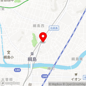 タイムズ アオキ綱島東店の地図