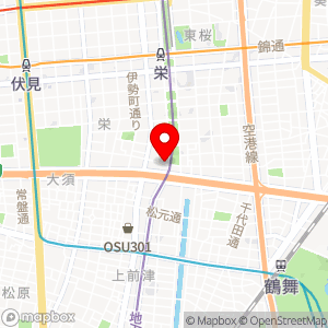 三井のリパーク 栄第38の地図
