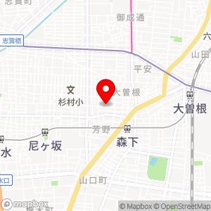 名鉄協商パーキング 東大杉町2丁目の地図