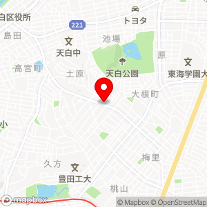 ウォッシュ＆シャイン 天白土原店の地図