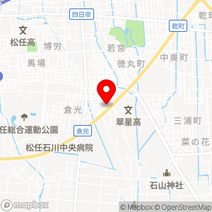 ローソン 白山倉光一丁目店の地図