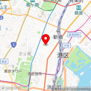 コインパーク 新橋5丁目第2の地図