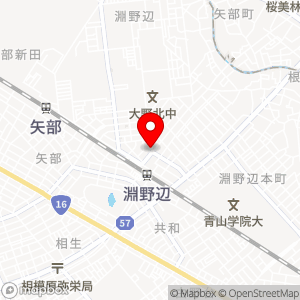 ダイレクトパーク DCP淵野辺の地図