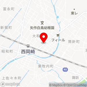 ボーテ 岡崎大和店の地図