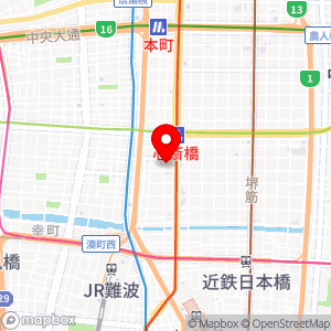 ファミリーマート 西心斎橋清水町店の地図