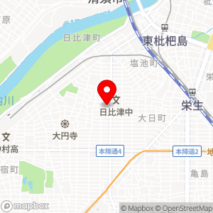 コノミヤ 日比津店の地図
