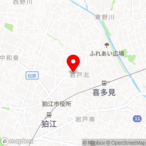東都パーク 狛江電研横の地図