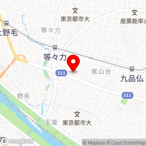三井のリパーク 等々力2丁目第3の地図