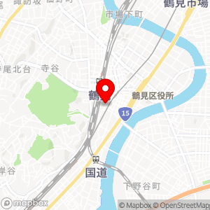 PEN 鶴見シークレインの地図