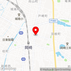 セブンイレブン 岡崎羽根町の地図