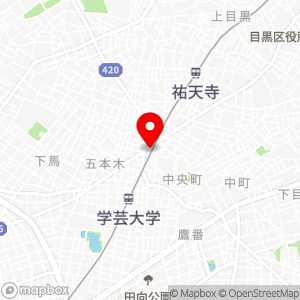 ローソンストア100 五本木店の地図