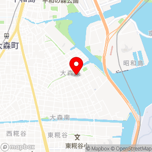 エコロパーク 大森第16の地図